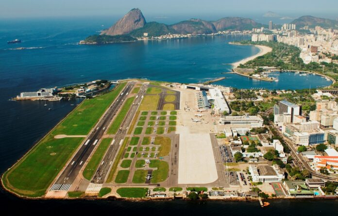Aeroporto Santos Dumont no Rio de Janeiro