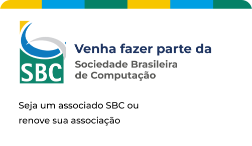 Carteirinha de associação da SBC com descrição "Venha fazer parte da Sociedade Brasileira de Computação"